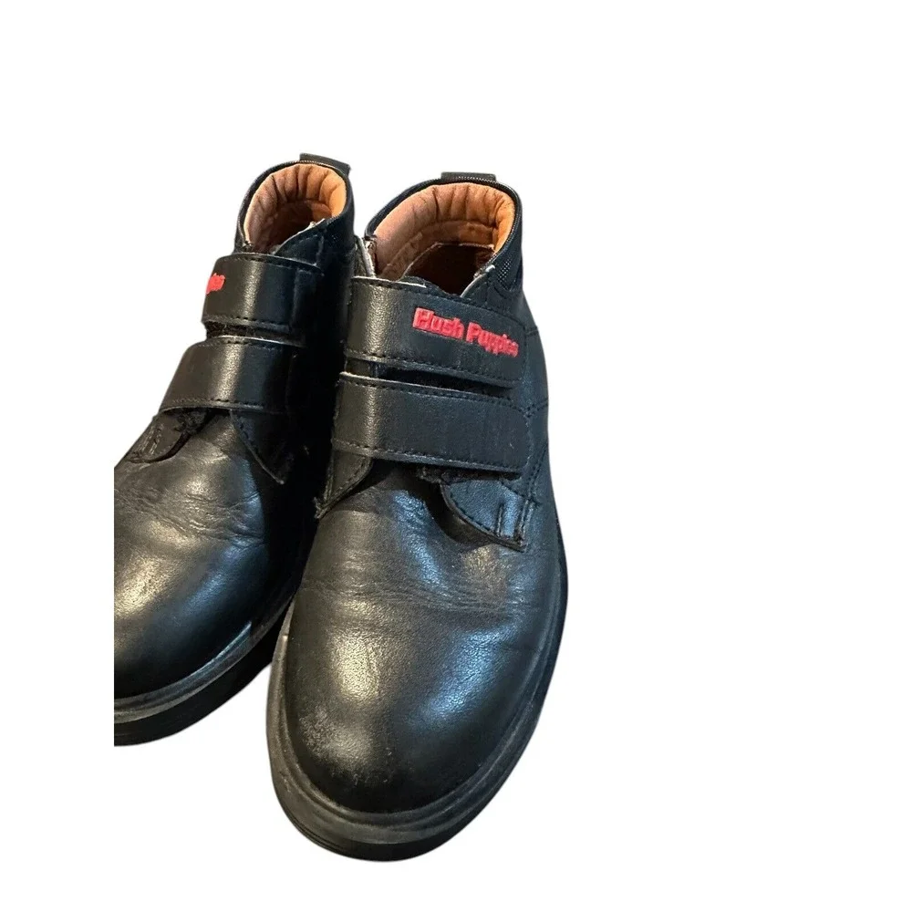 Hush Puppies Kids Unisex Leather Shoe Boot Dress‎ Shoes - HP01156 Excellent Cond